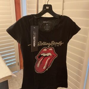 Rolling Stones t-shirt womens XS NWT